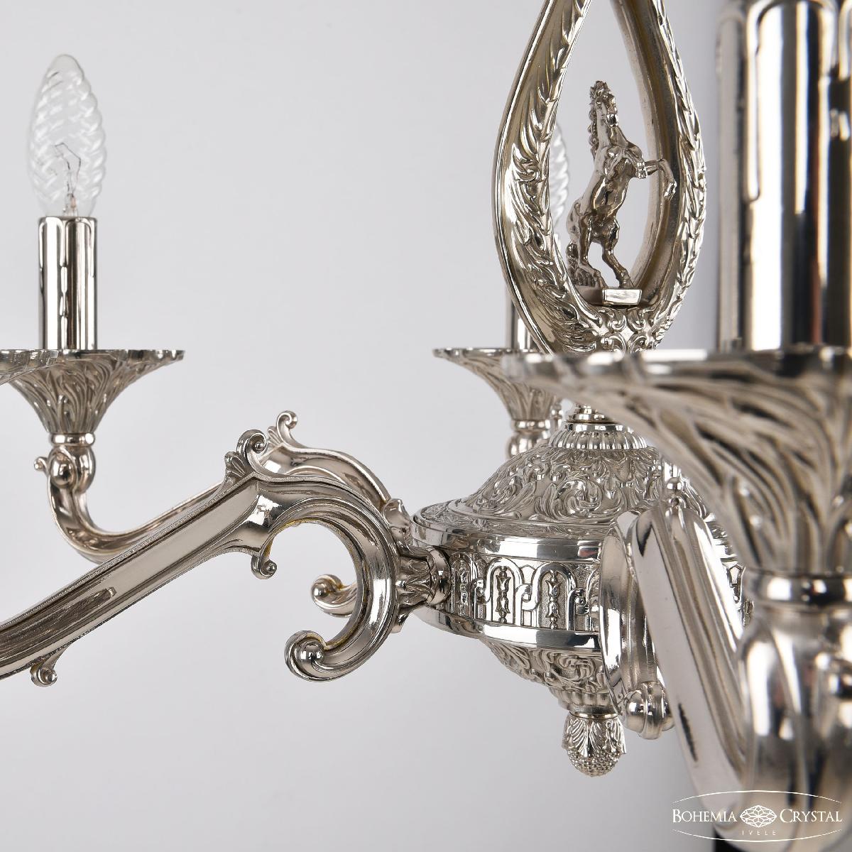 Подвесная люстра Bohemia Ivele Crystal Verona 72402/6/175 Ni FH1S