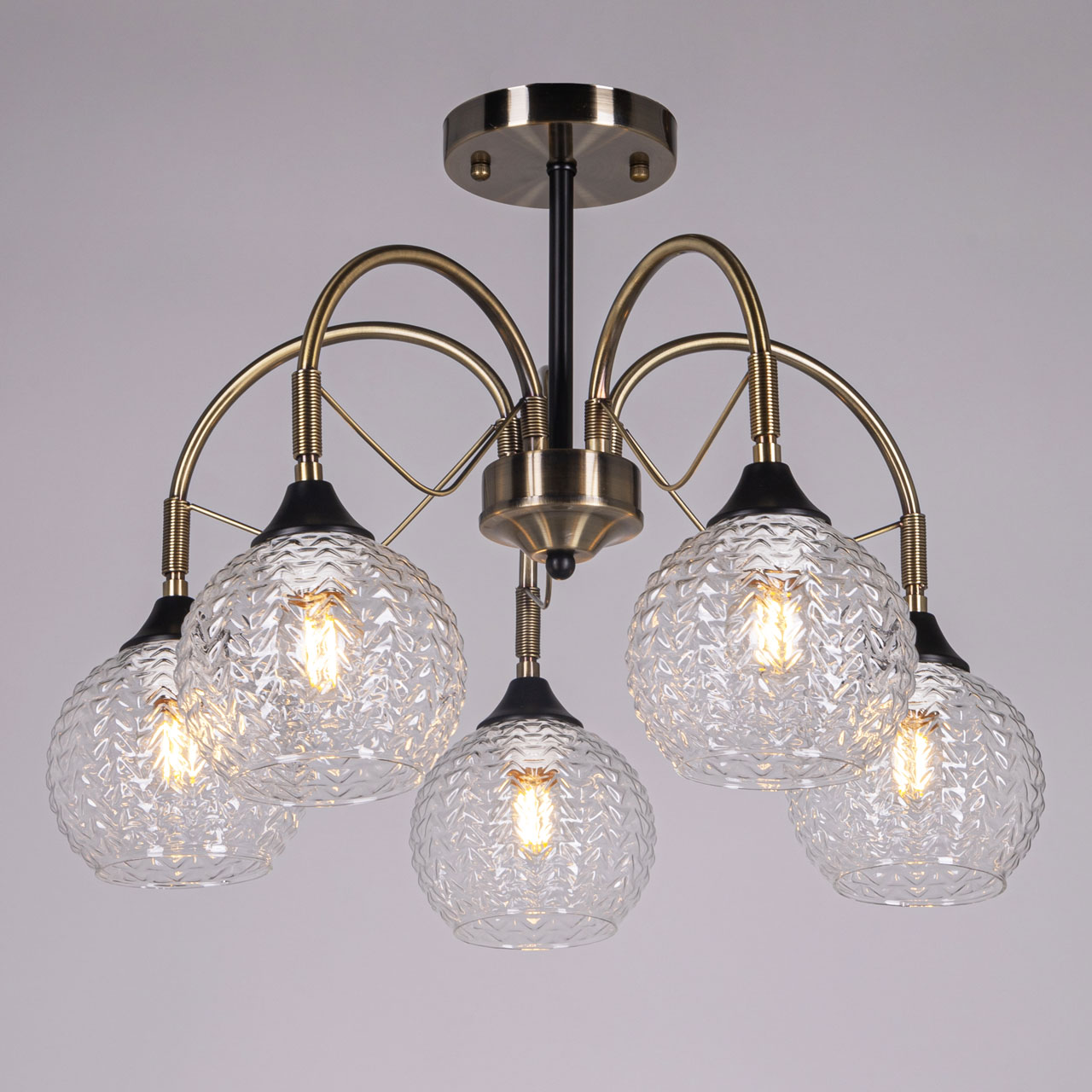 Люстра на штанге De Markt Блеск 315015705