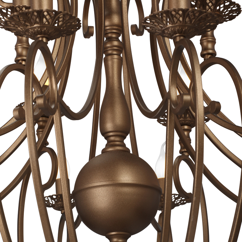 Подвесная люстра неоклассика Vitaluce V1819-8/12+6