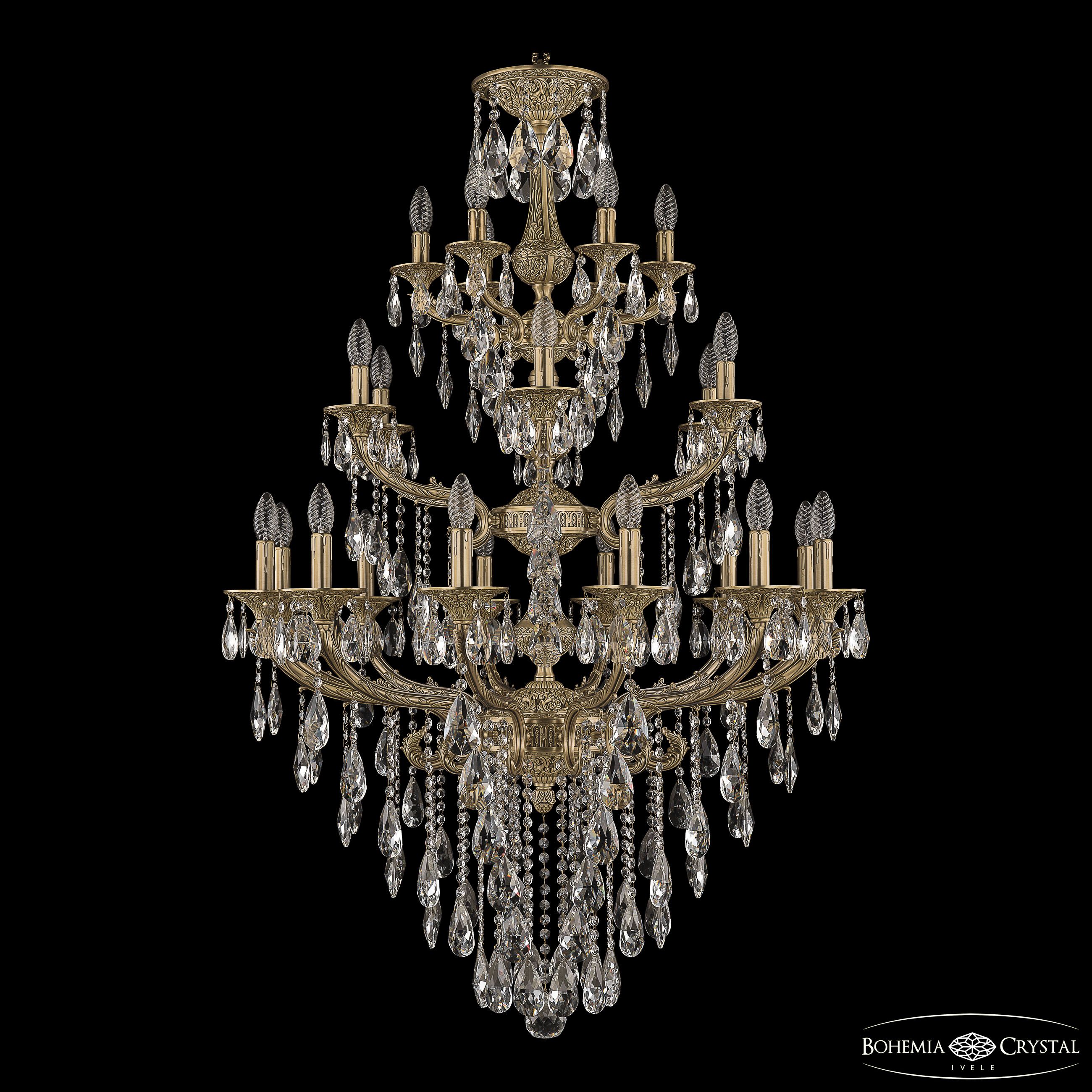 Подвесная люстра Bohemia Ivele Crystal Florence 71116/12+6+6/300/3d B FP