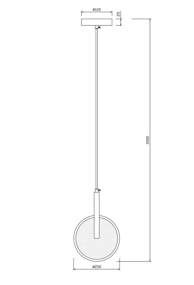 Подвесной светильник Freya Nova FR6002PL-L15BS