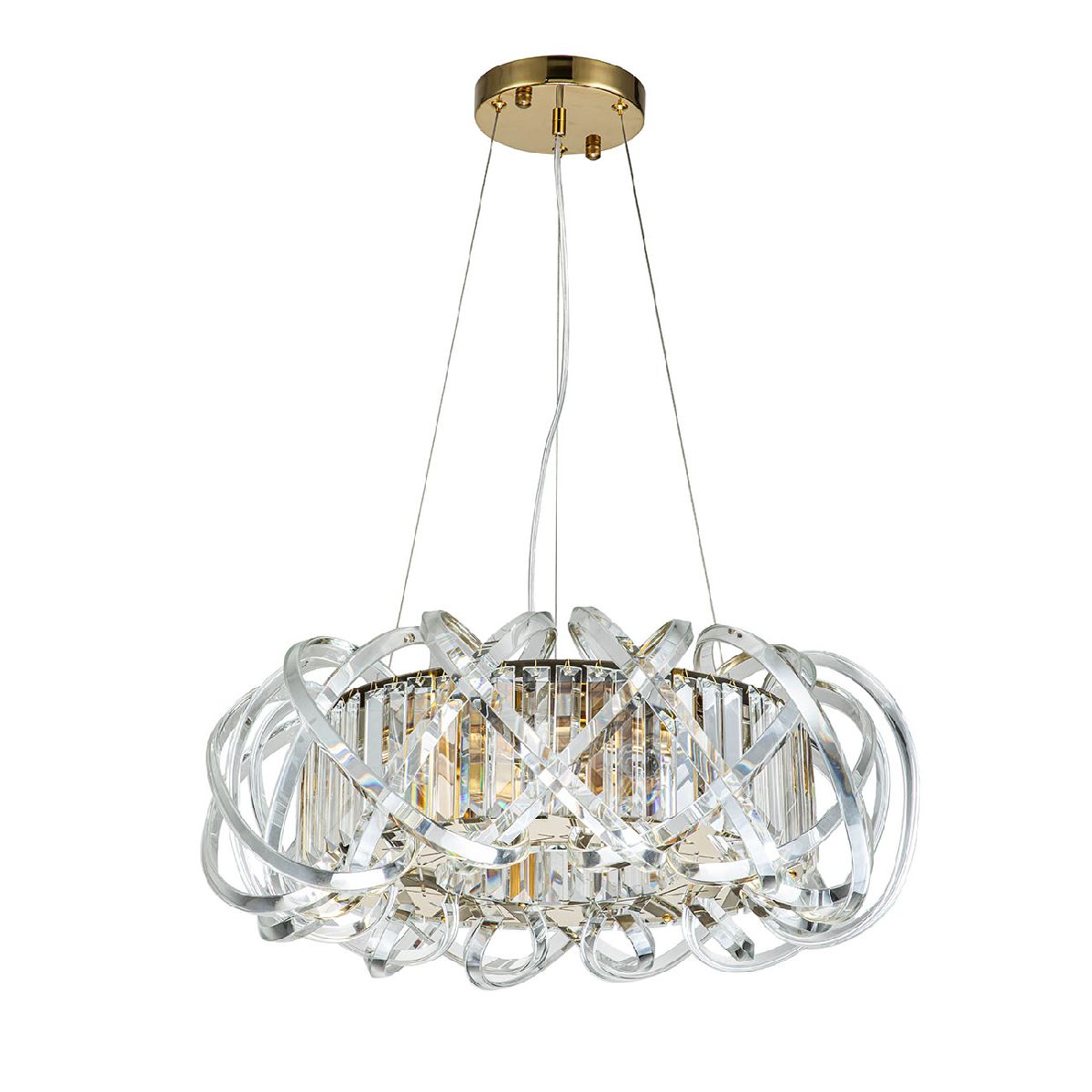 Подвесная люстра Indigo Braccia 12007/6P Gold V000398