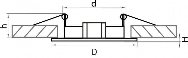 Встраиваемый светильник Lightstar Lega 16 011017