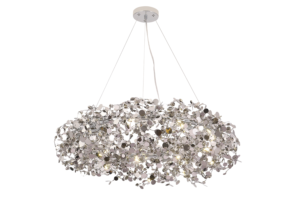 Подвесная люстра Crystal Lux GARDEN SP16 D800 CHROME