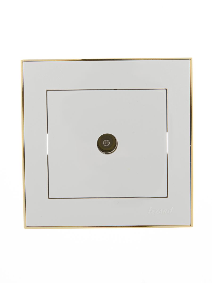 Розетка ТВ оконечная Lezard Rain 703-0226-130