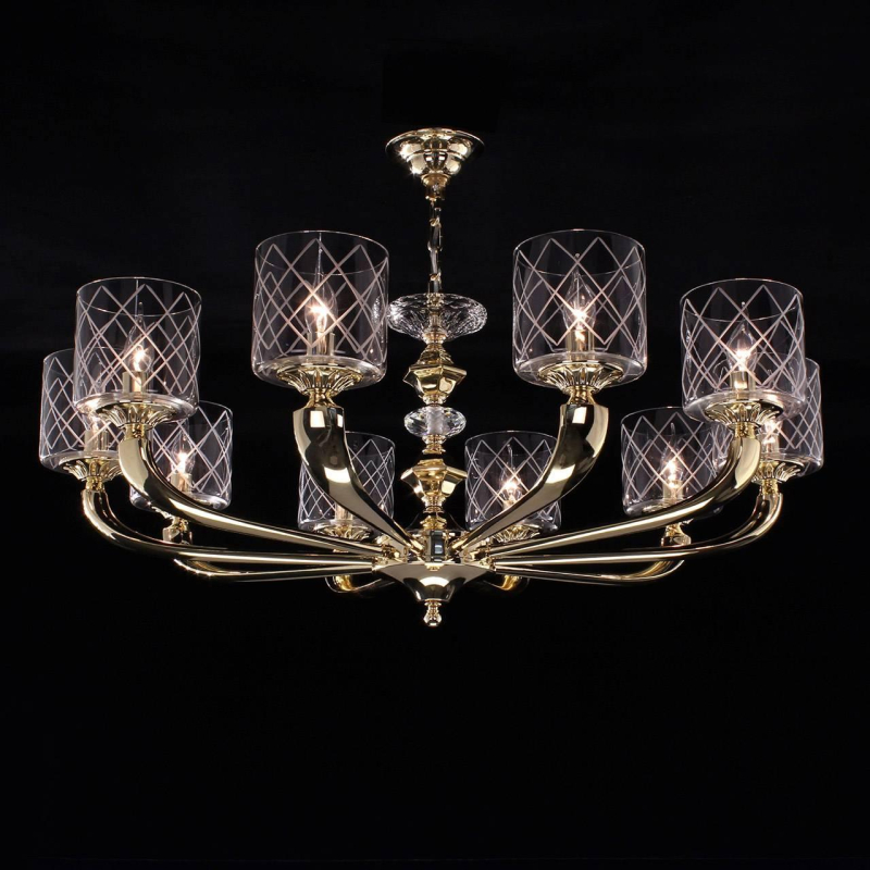 Подвесная люстра Citilux Spirito Oro EL352P10.2