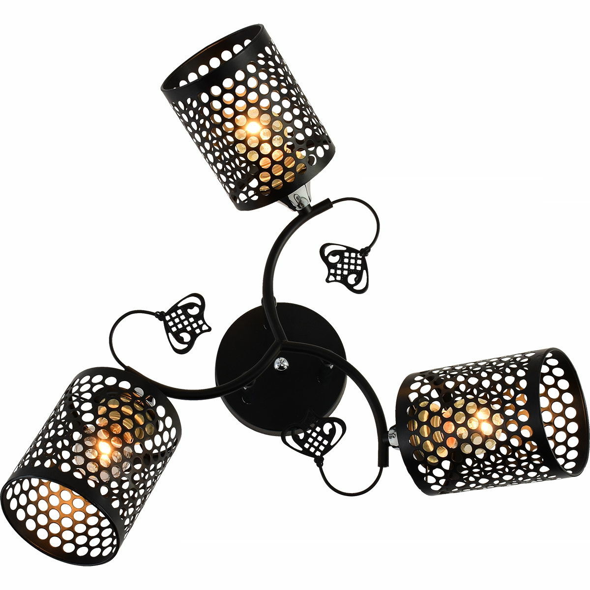 Люстра на штанге Reluce 11320-0.3-03 BK+CR