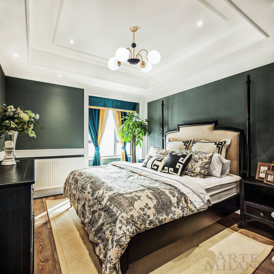 Люстра на штанге Arte Milano Napoli 312066/D700/4 BS/BK