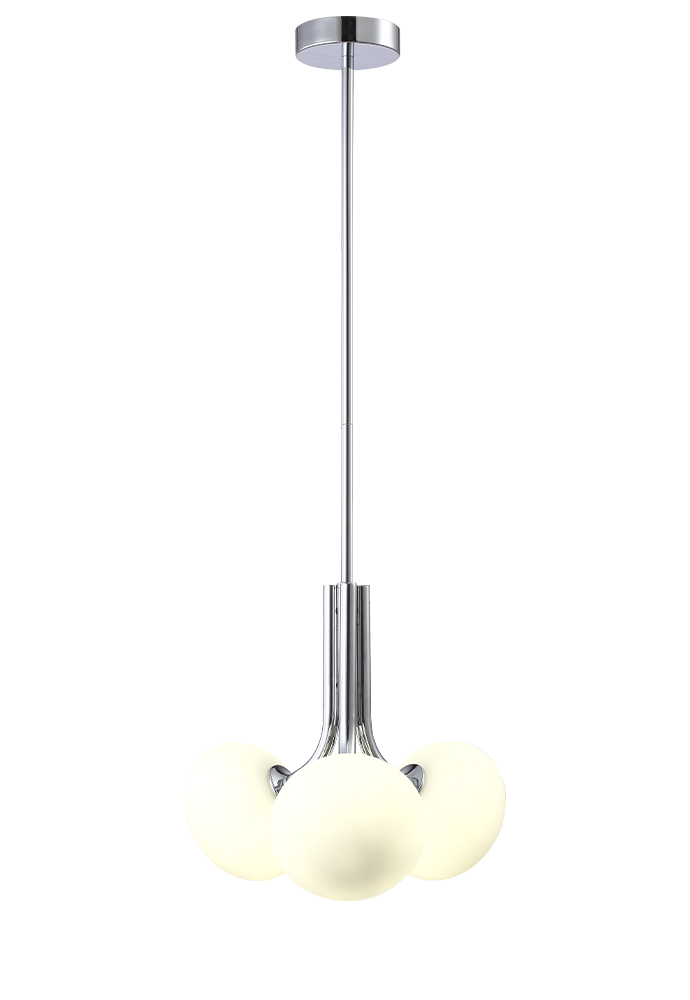 Подвесной светильник Crystal Lux ALICIA SP3 CHROME/WHITE