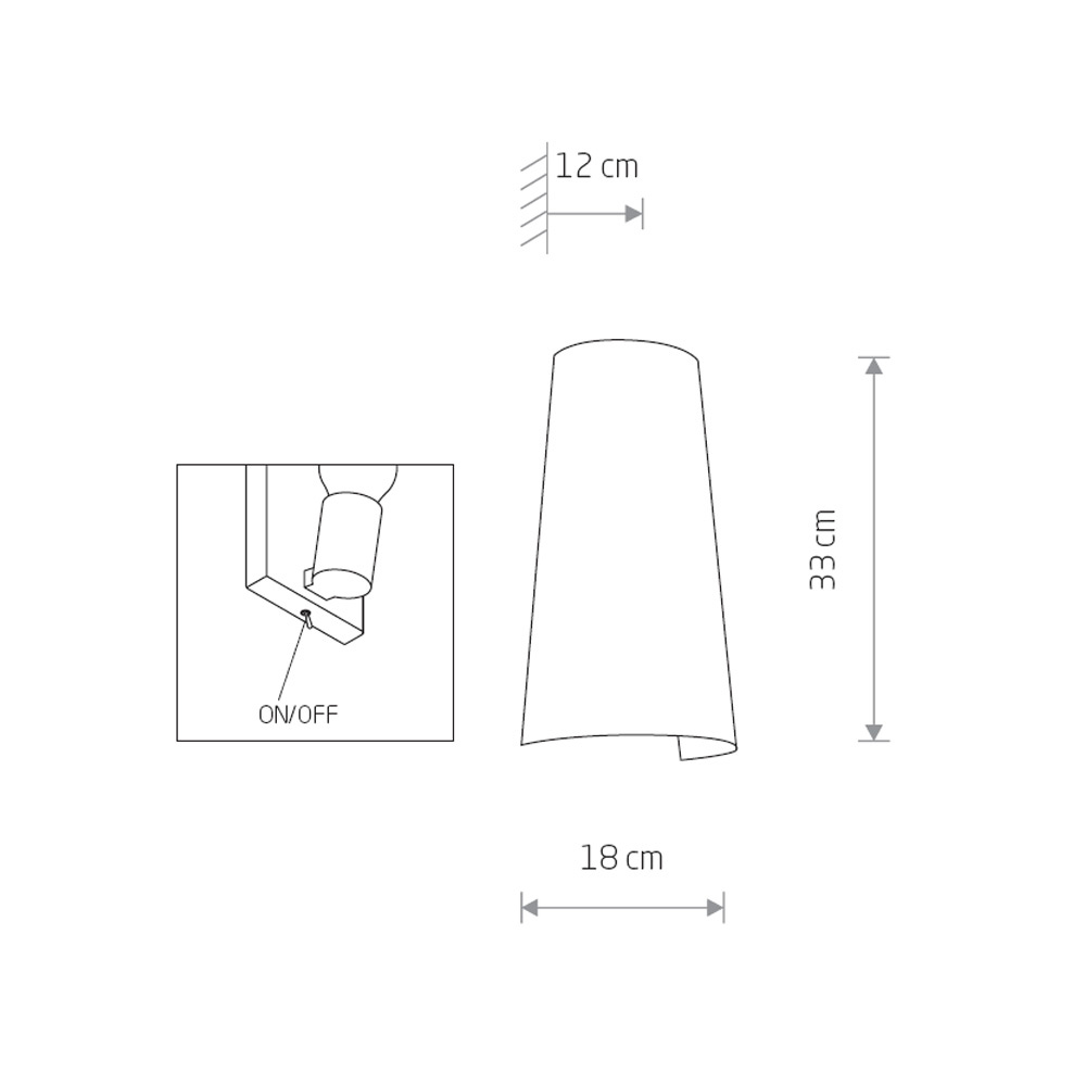 Настенный светильник Nowodvorski Faro I 8041