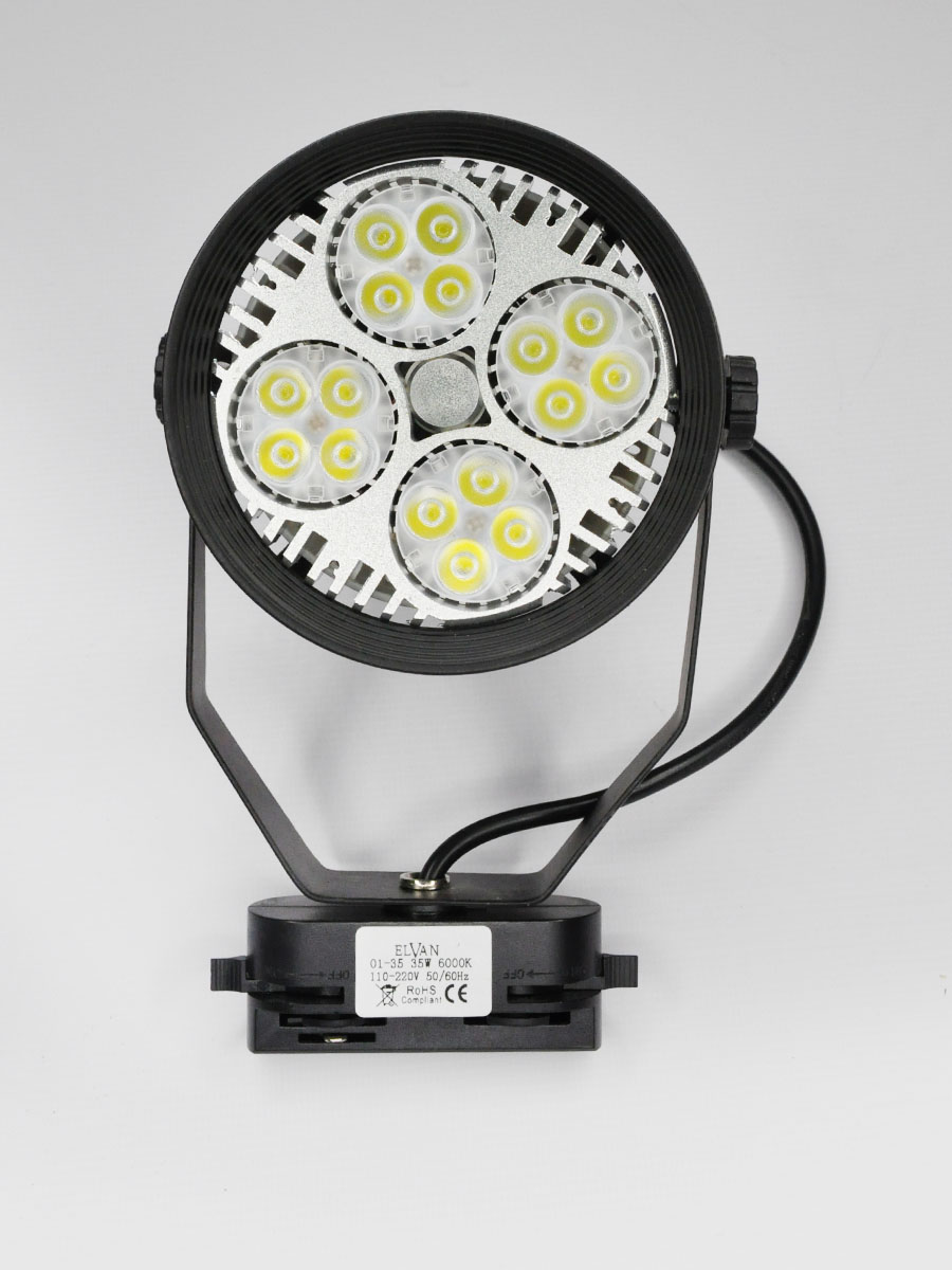 Трековый светильник Elvan ST-01-35-WH