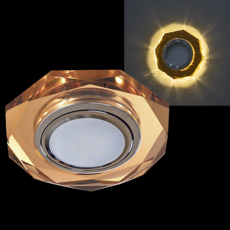 Встраиваемый светильник Reluce 16302-9.0-001LF MR16+LED3W TEA