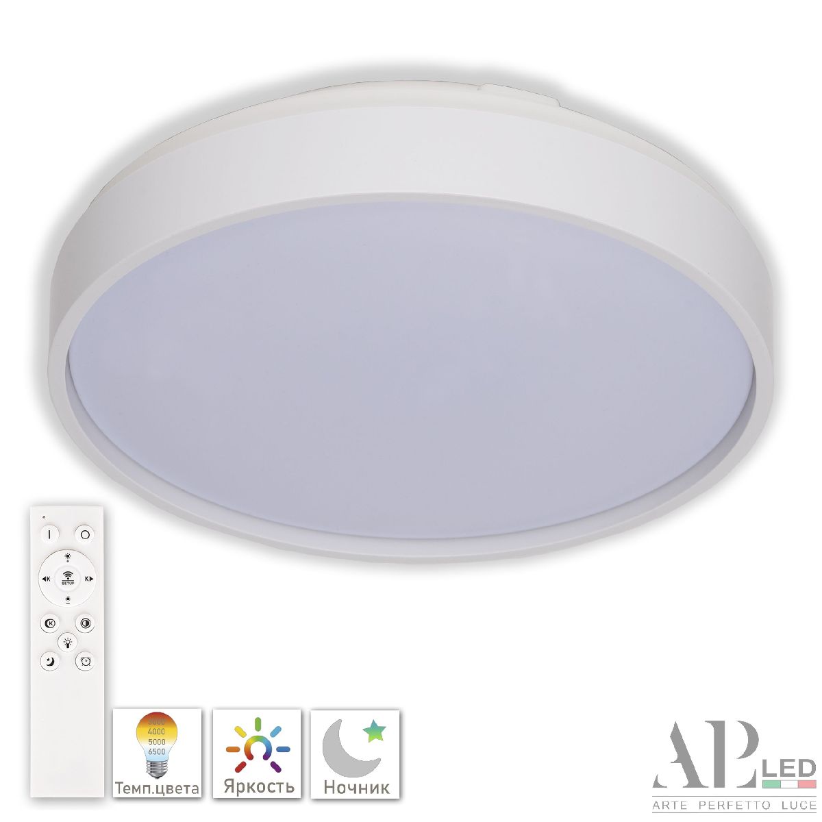 Потолочный светильник Arte Perfetto Luce Toscana PRO 3315.XM302-2-267/12W White TD