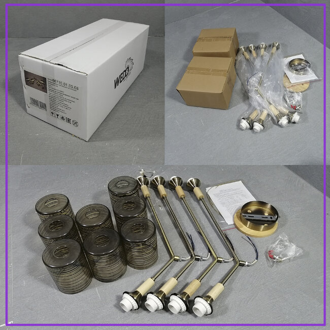 Потолочная люстра Wedo Light Flan 66710.01.05.08