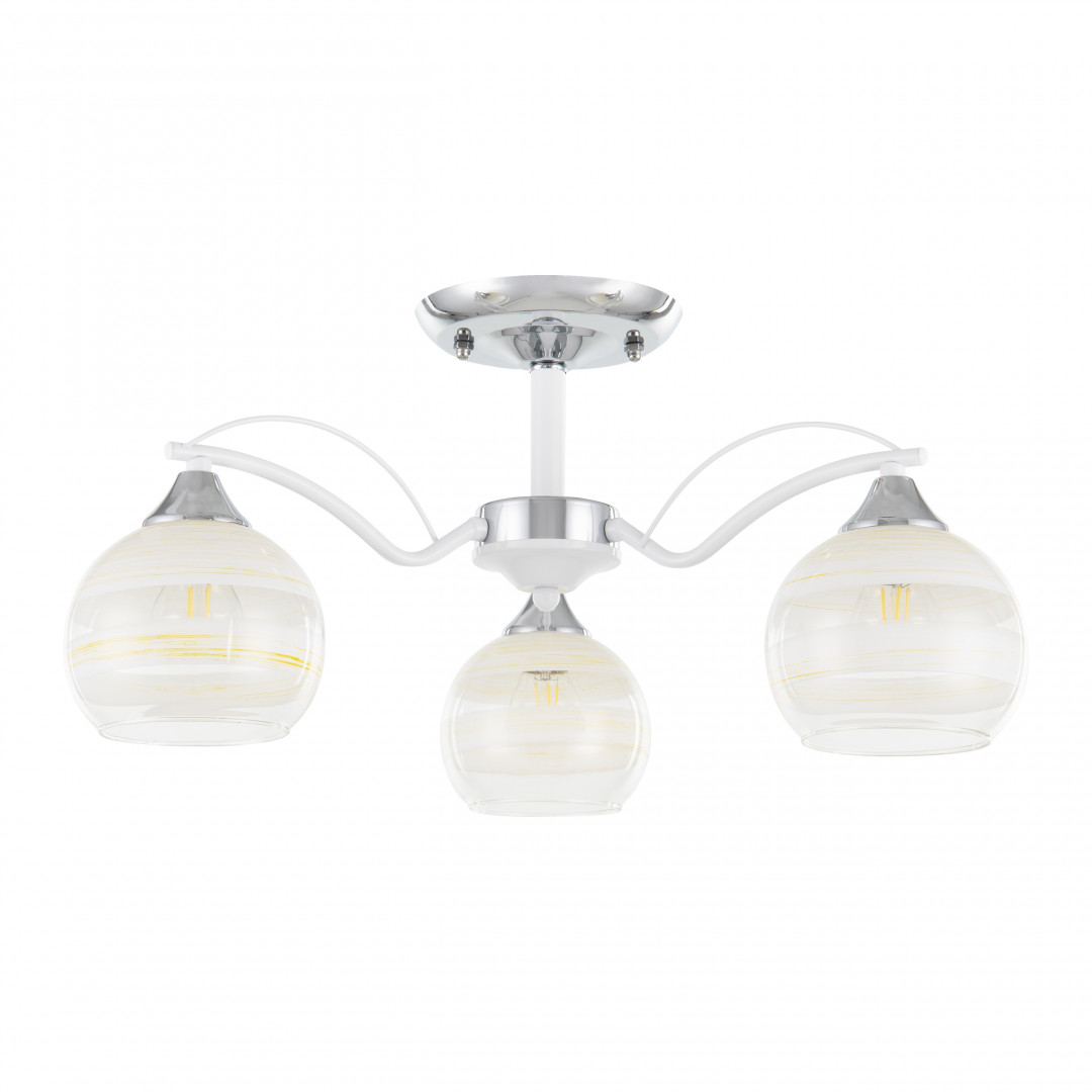 Потолочная люстра Arte Milano Napoli 326503/3 CR+WH