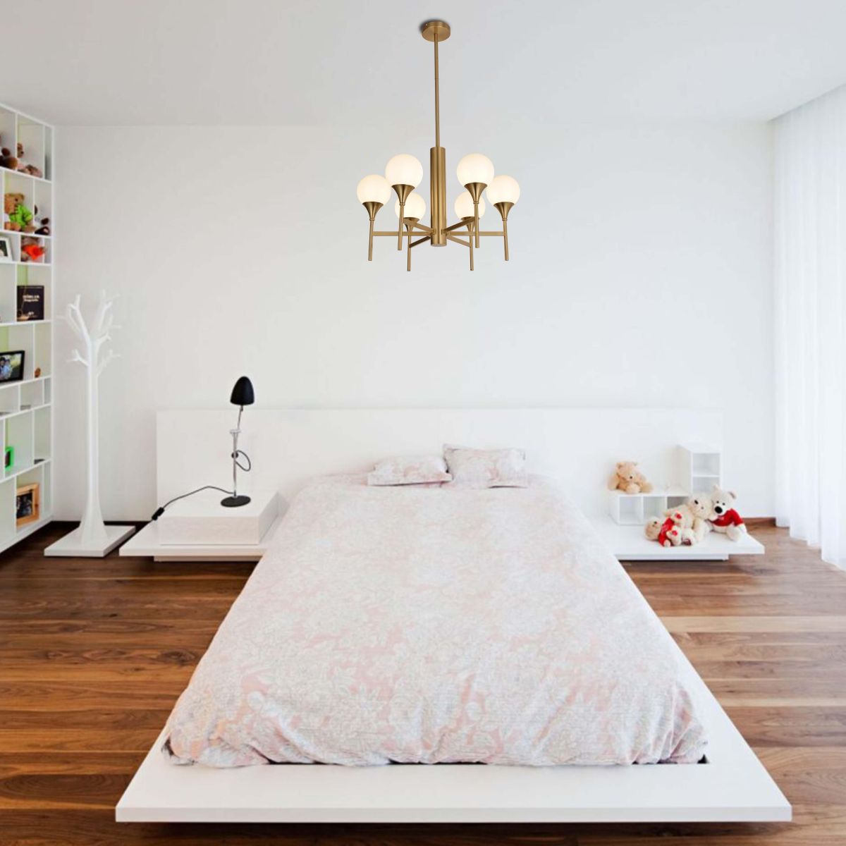 Люстра на штанге Alfa Light F1624-27