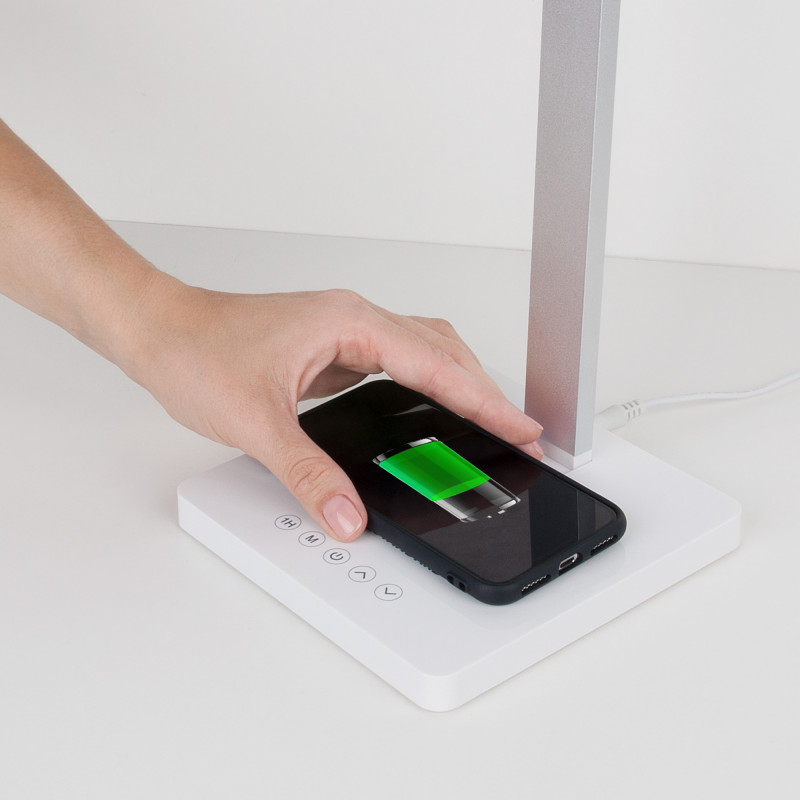 Настольная лампа Elektrostandard Lori белый/серебряный (TL90510)