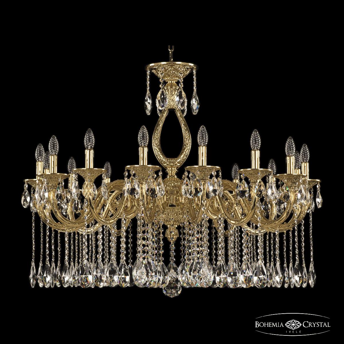 Подвесная люстра Bohemia Ivele Crystal Florence 71301/16/360 A G
