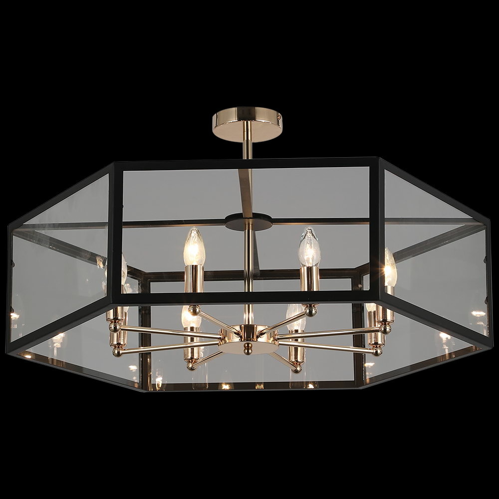 Люстра на штанге Illumico IL4003-8P-59 FGD BK