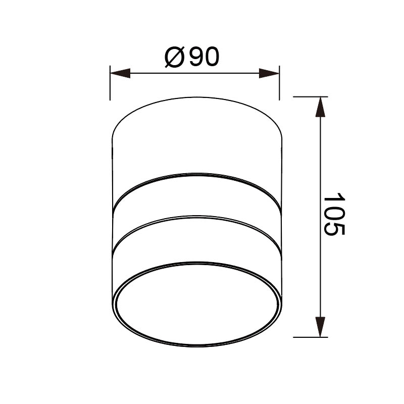 Уличный настенный светильник Mantra Saler 9100