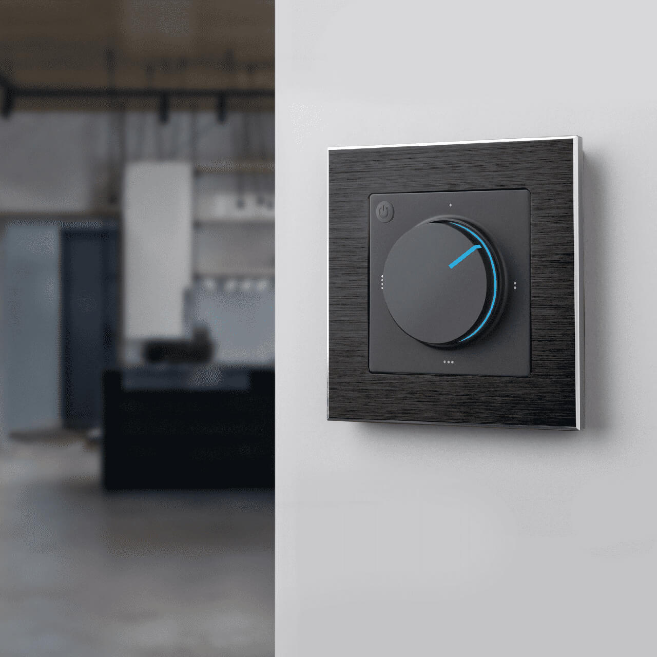 Рамка Werkel Aluminium на 1 пост черный алюминий W0011708 4690389157981