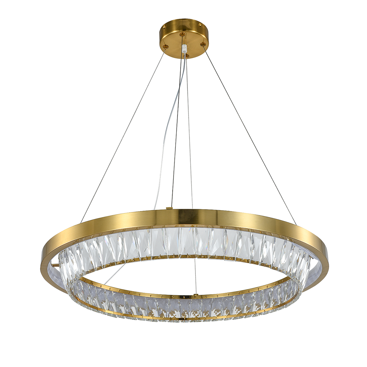 Подвесная люстра Indigo Riva 12045/1P Brass V000102L