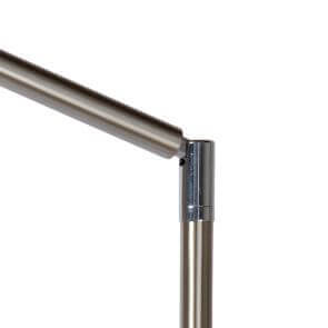 Торшер хром Lucide Bergamo-led 12719/06/12