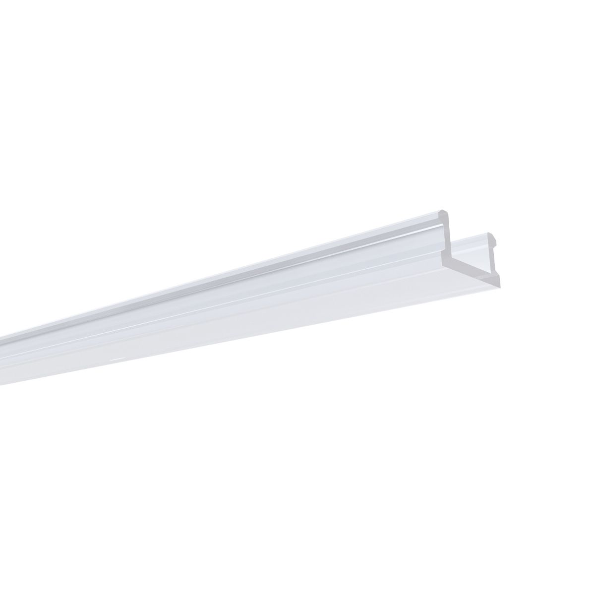 Профиль алюминиевый (рассеиватель белый матовый, заглушки - 2шт., крепеж - 8шт.) Apeyron 08-38-4