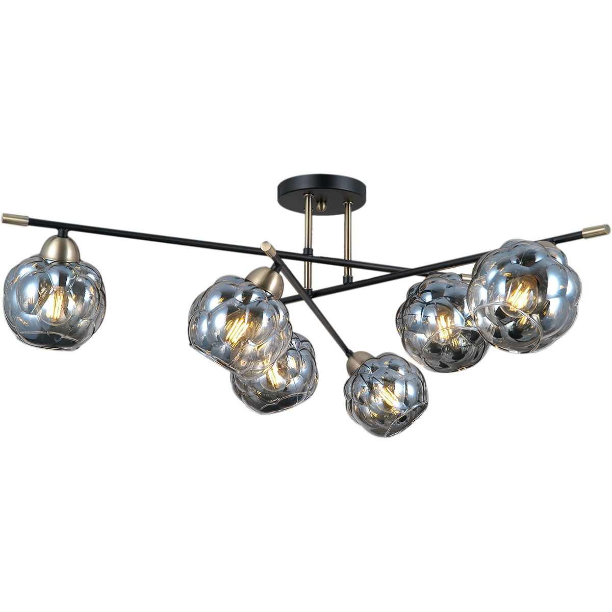 Люстра на штанге Illumico IL0442-6CSQ-79 BK