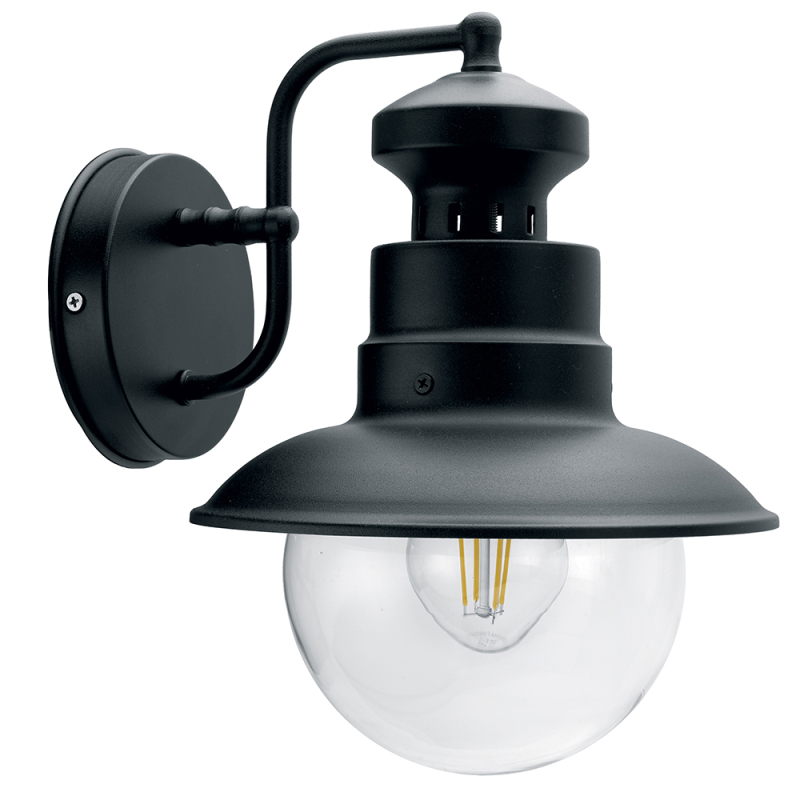 Уличный настенный светильник шар Feron Барселона PL571 11597