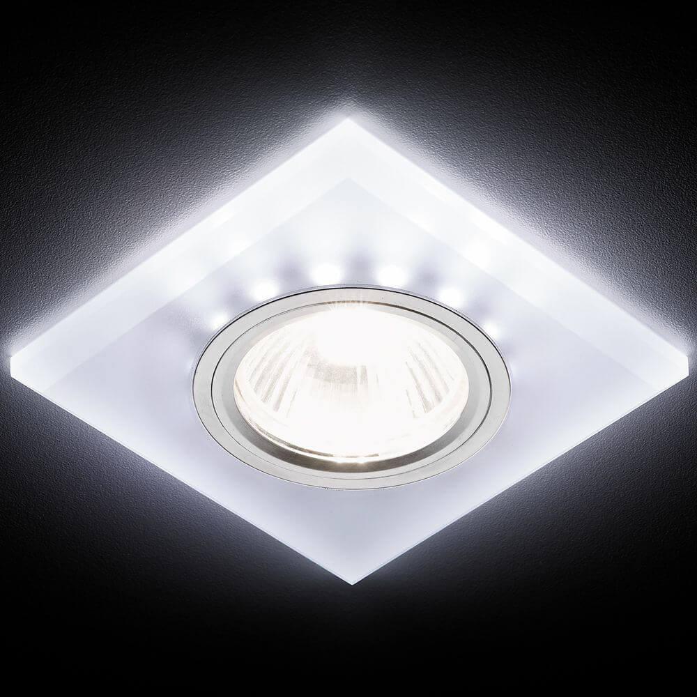 Встраиваемый светодиодный светильник Ambrella Light Led S215 W/CH/WH