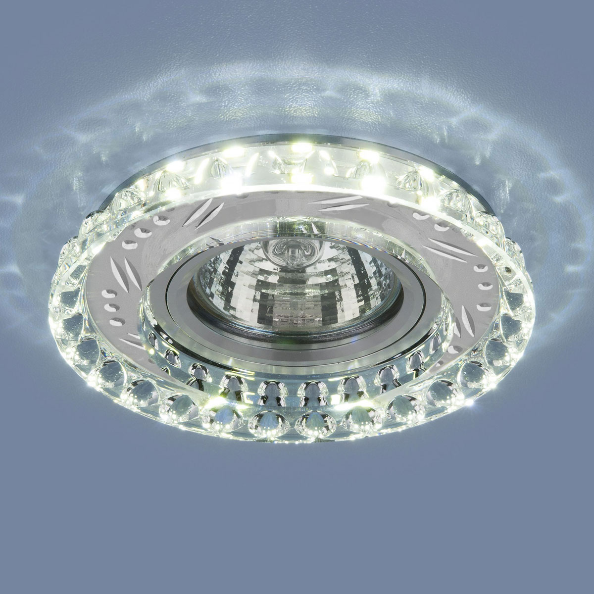 Встраиваемый светильник Elektrostandard 8351 MR16 CL/WH прозрачный/белый 4690389098390