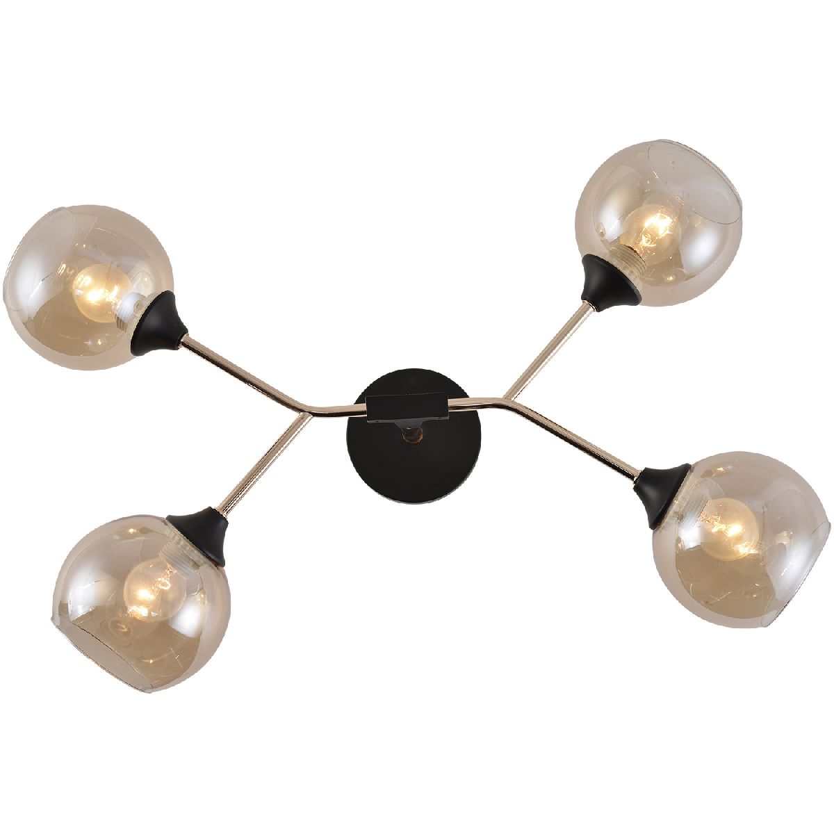 Люстра на штанге Reluce 01483-0.3-04 BK+FGD