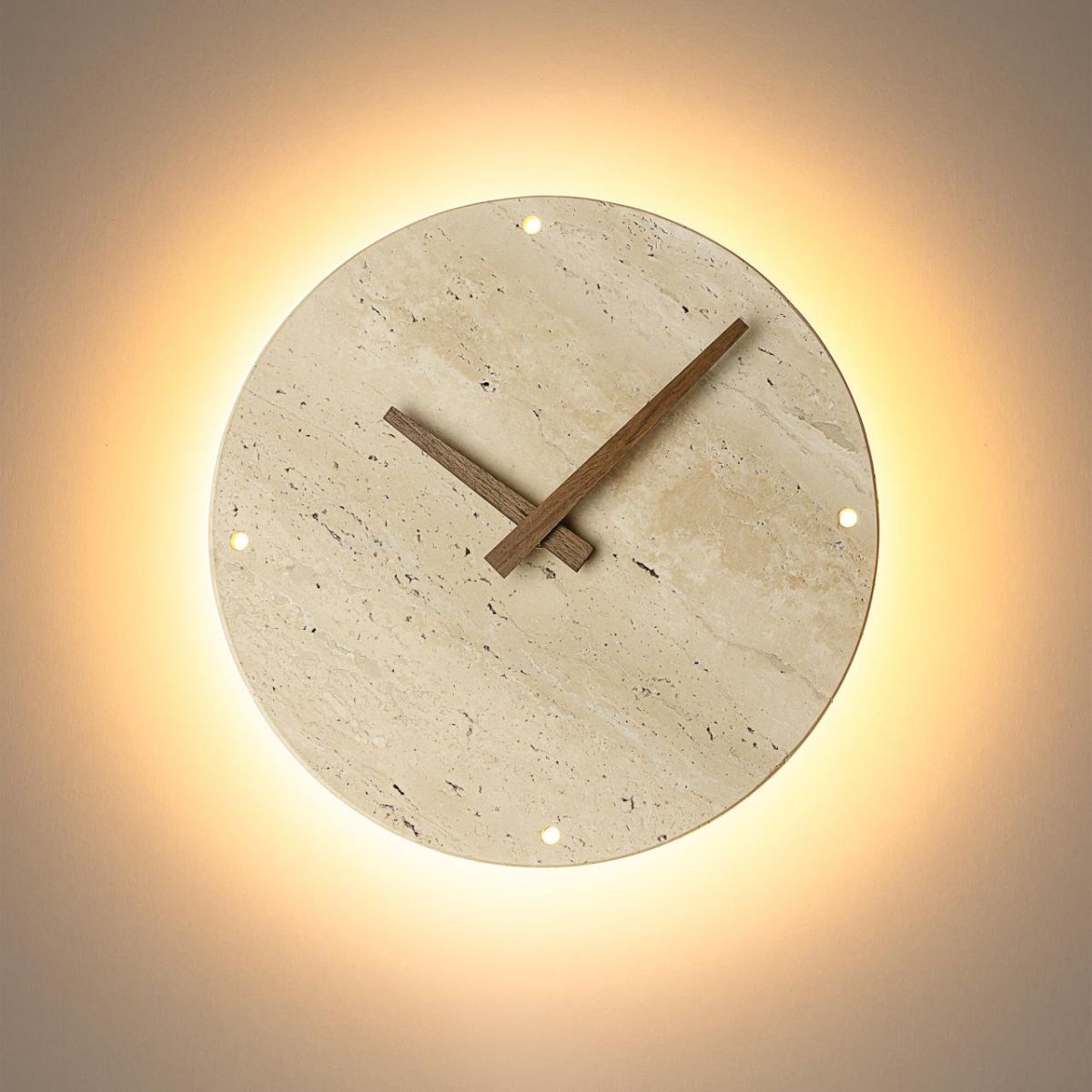 Настенный светильник с часами Citilux Mares CL246015