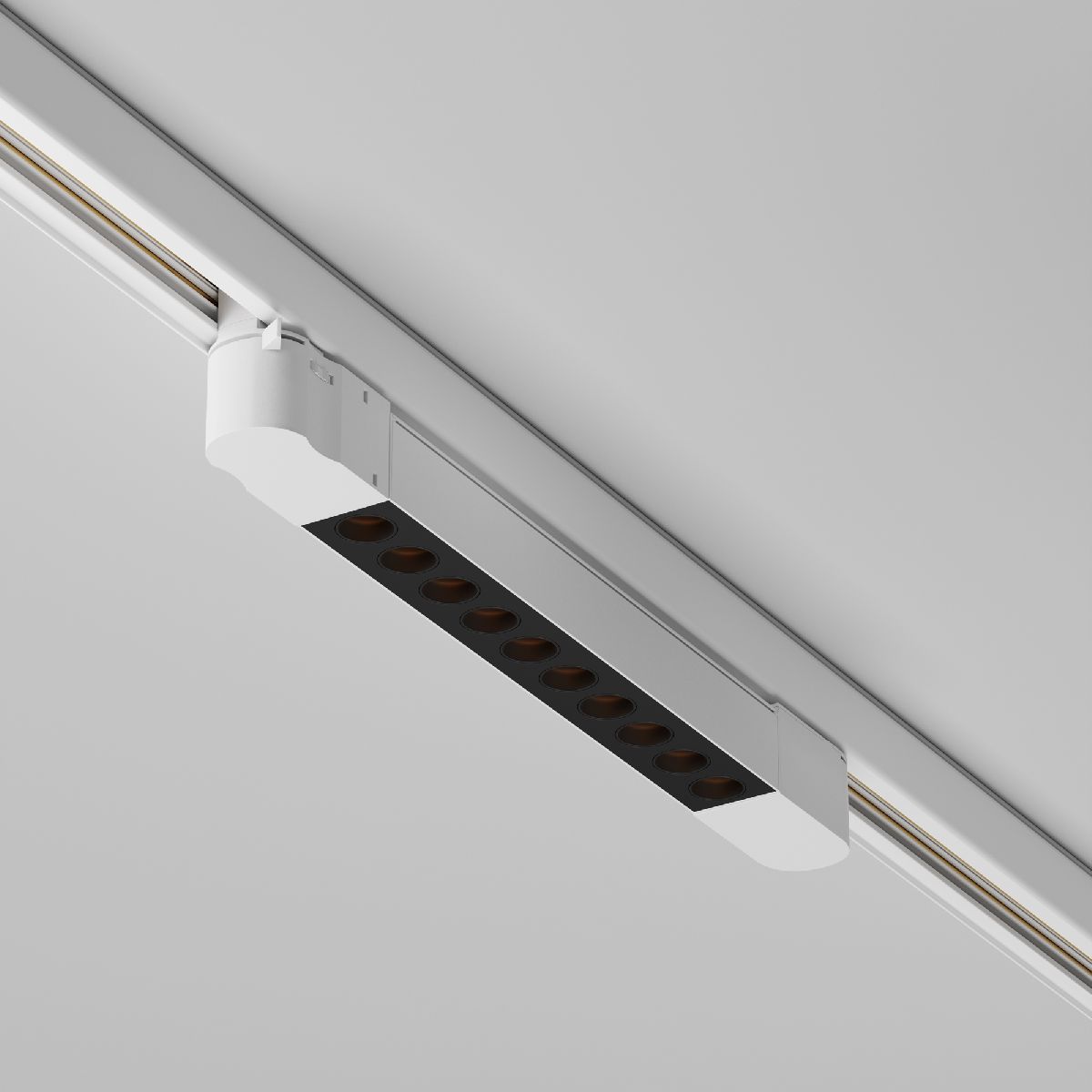 Трековый трехфазный светильник Maytoni Points TR195-3-10W2.7K-M-W