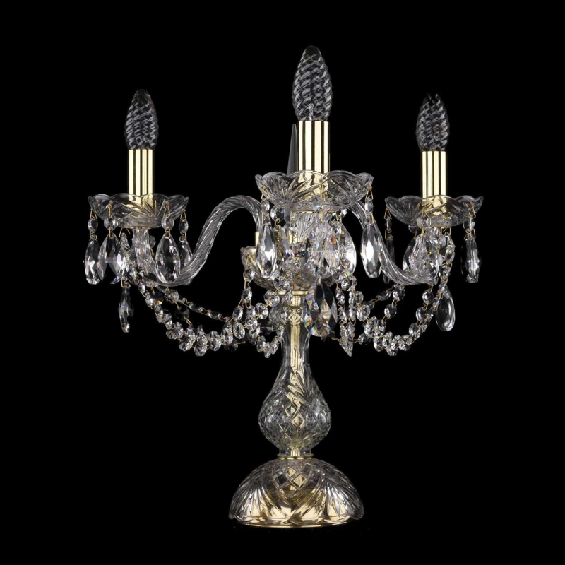 Настольная лампа Bohemia Ivele 1402L/3/141-39/G