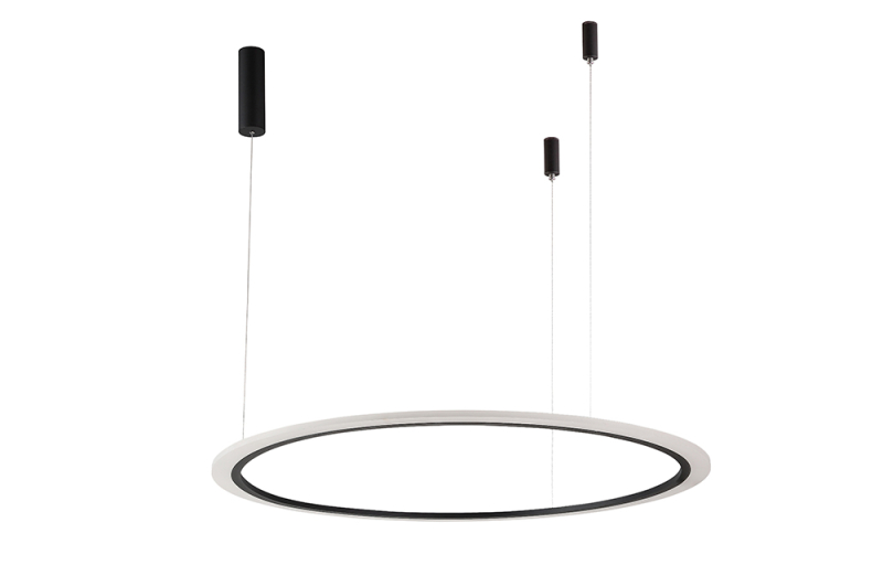 Подвесной светодиодный светильник Crystal Lux MANZANA SP40W LED D1000 BLACK