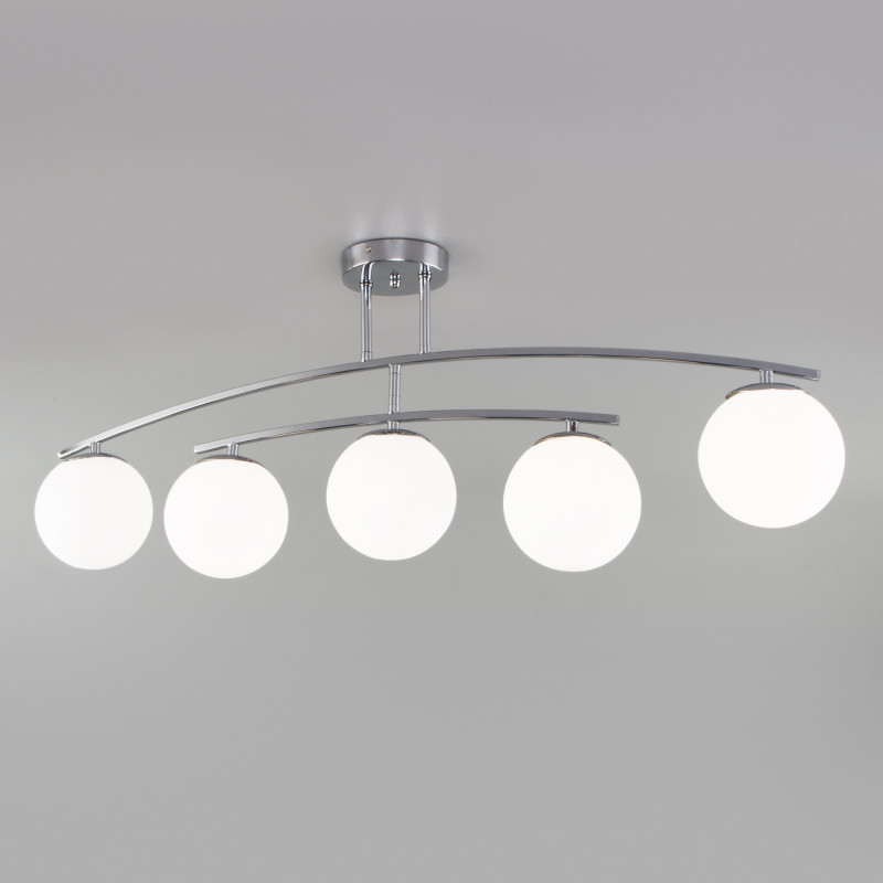 Люстра на штанге Eurosvet 30170/5 хром