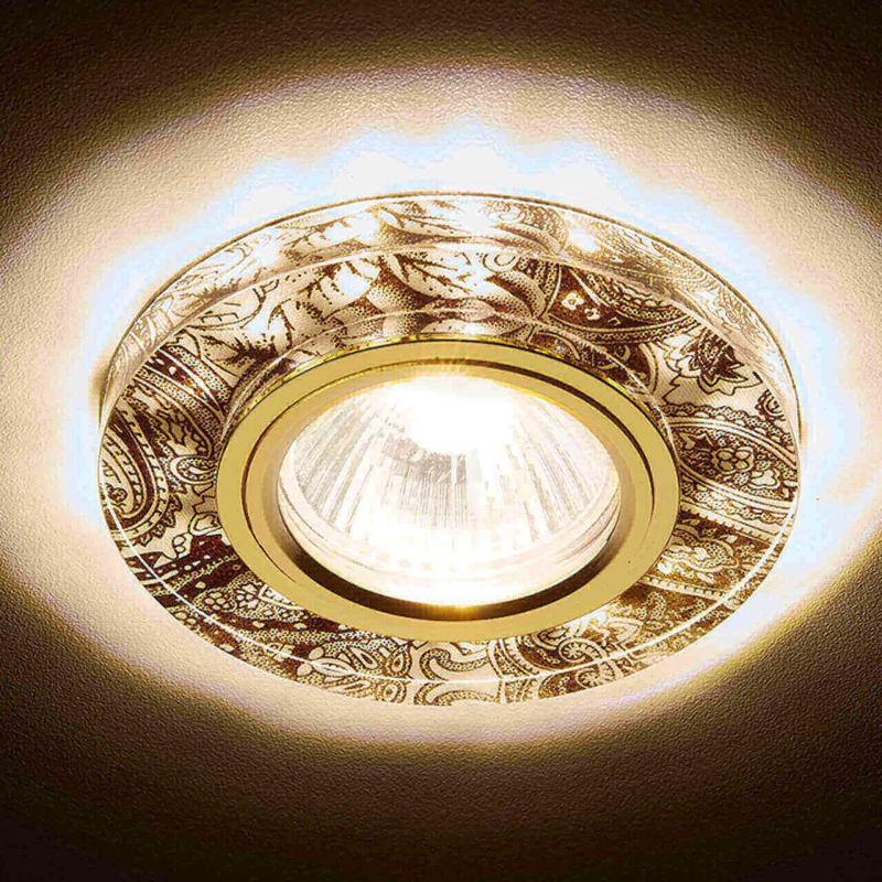 Встраиваемый светодиодный светильник Ambrella Light Led S223 WH/G/WA