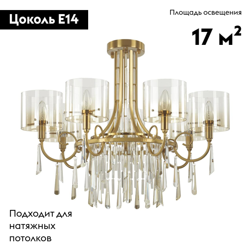 Потолочная люстра Odeon Light Nicole 4886/7