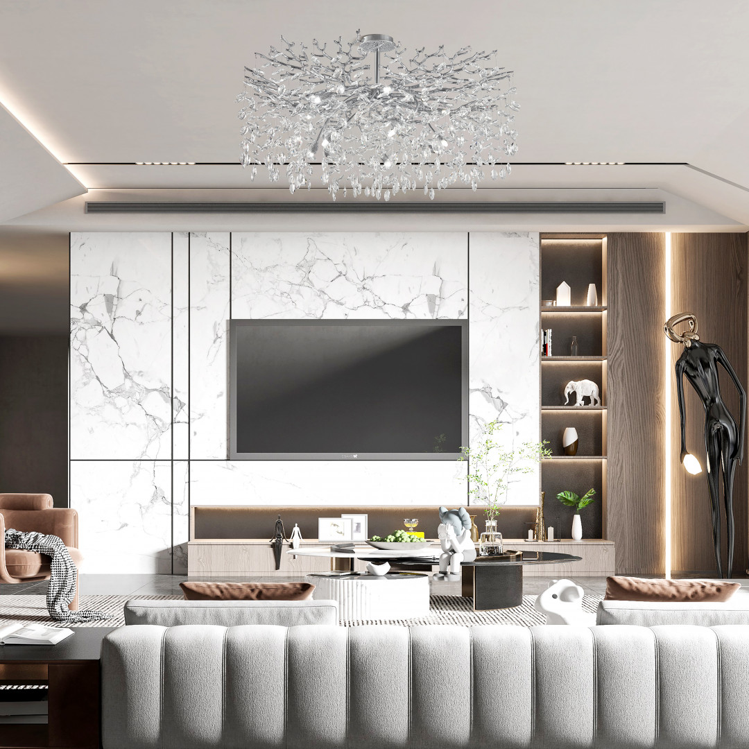 Люстра на штанге Arte Milano 23111.1000.14.E14.B CR