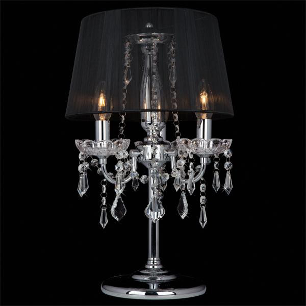 Настольная лампа Eurosvet 2045/3T хром/черный настольная лампа