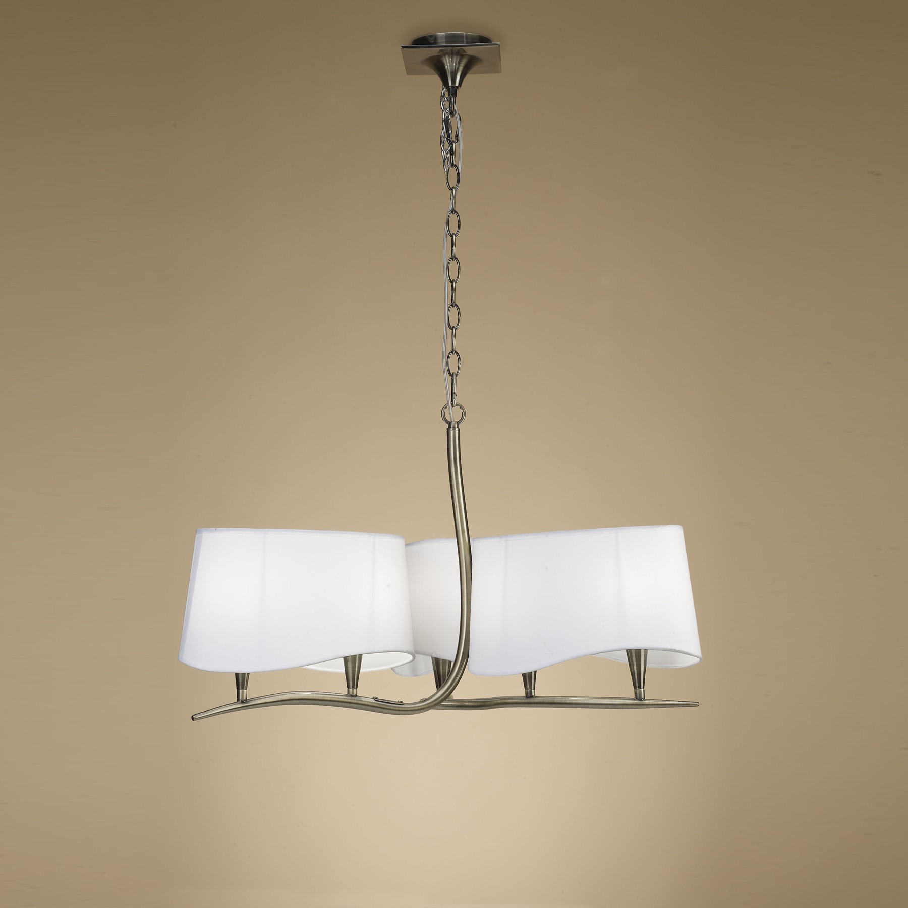 Подвесная люстра Mantra Ninette Antique Bras 1920