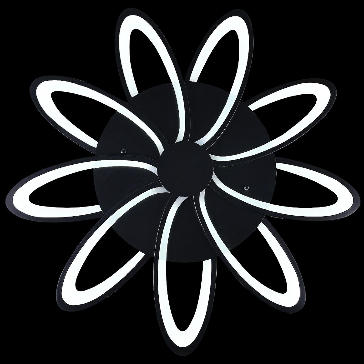 Потолочная люстра Natali Kovaltseva Holder HIGH-TECH LED LAMPS 82009 BLACK