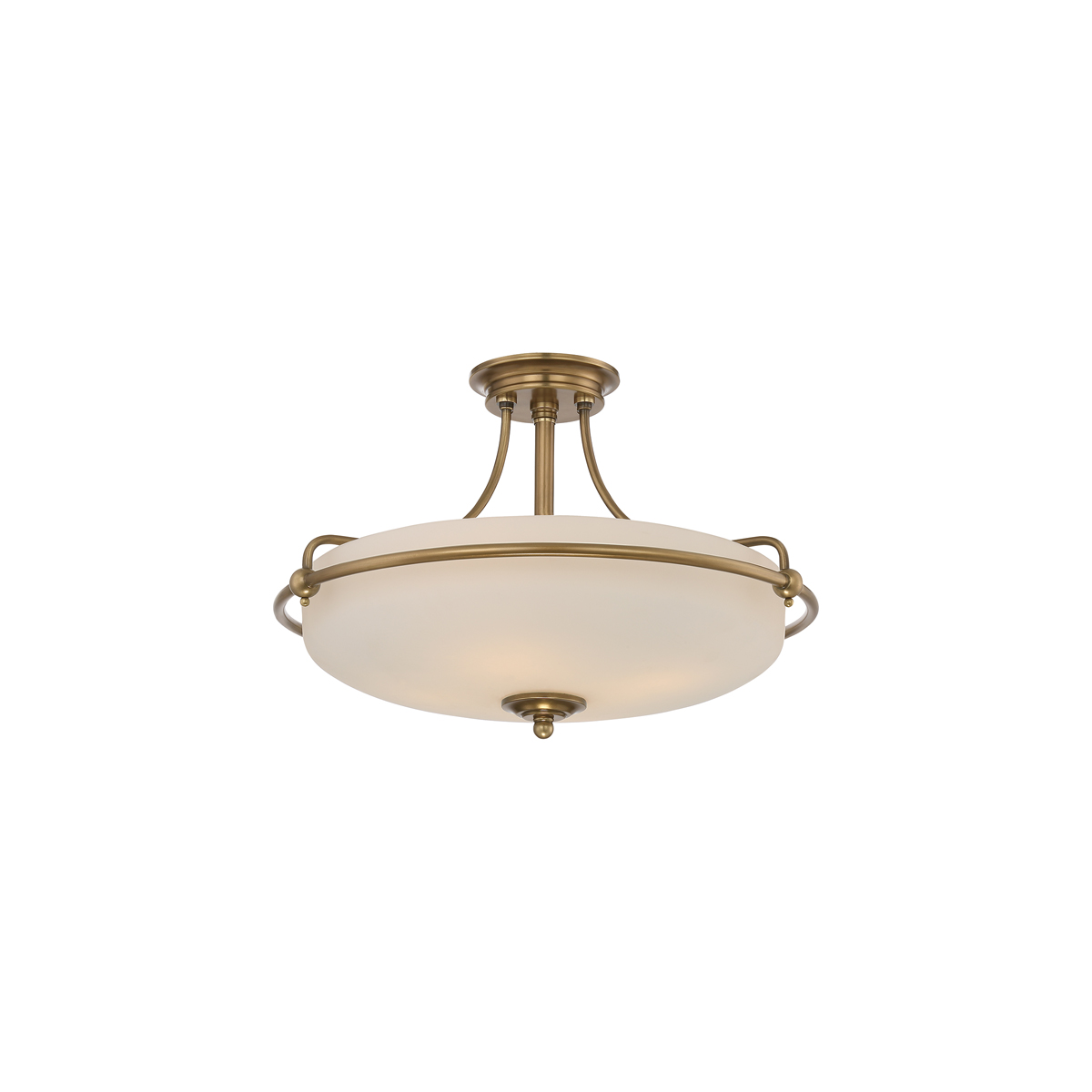 Потолочная люстра Quoizel Griffin QZ-GRIFFIN-SFM-WS