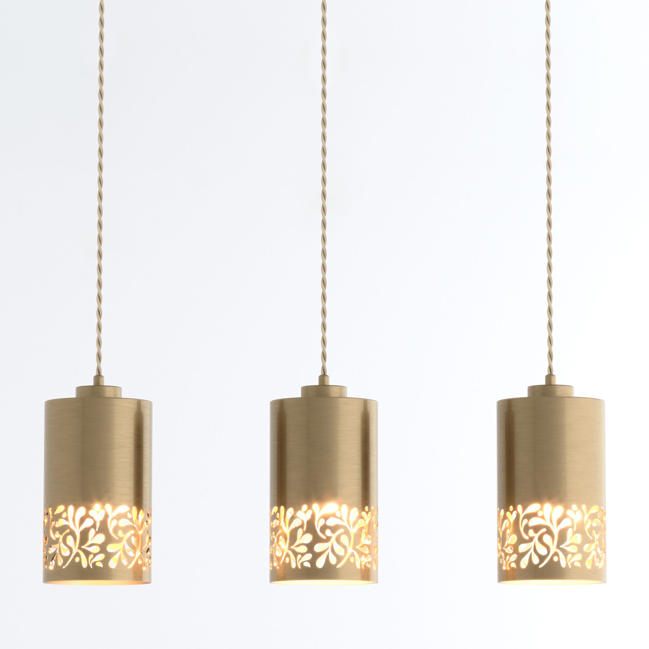 Подвесной светильник Eurosvet Tracery 50071/3 античная бронза