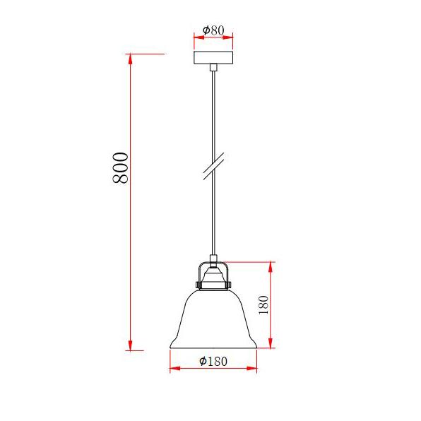 Подвесной светильник Rivoli Avrora 5055-201 Б0047342