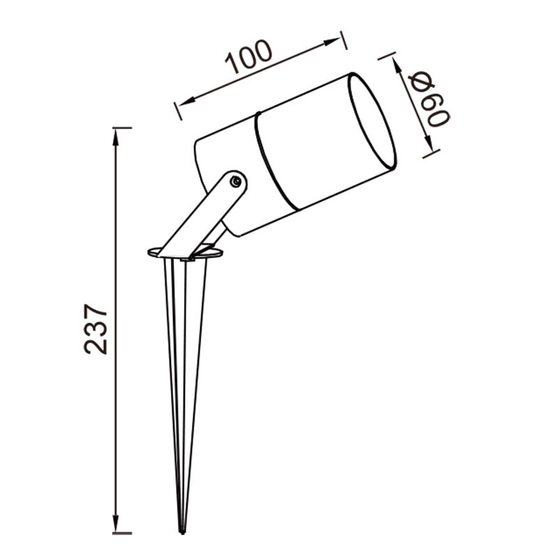 Ландшафтный светильник наземный Mantra Quebec 9287