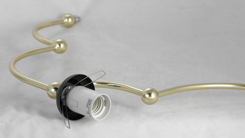 Подвесная люстра шар Lussole Loft Astoria LSP-8305