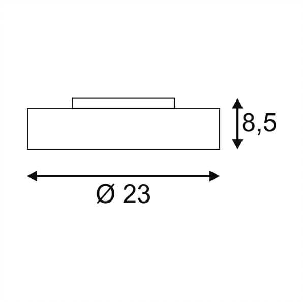 Потолочный светодиодный светильник SLV Occuldas 13 Move 117361